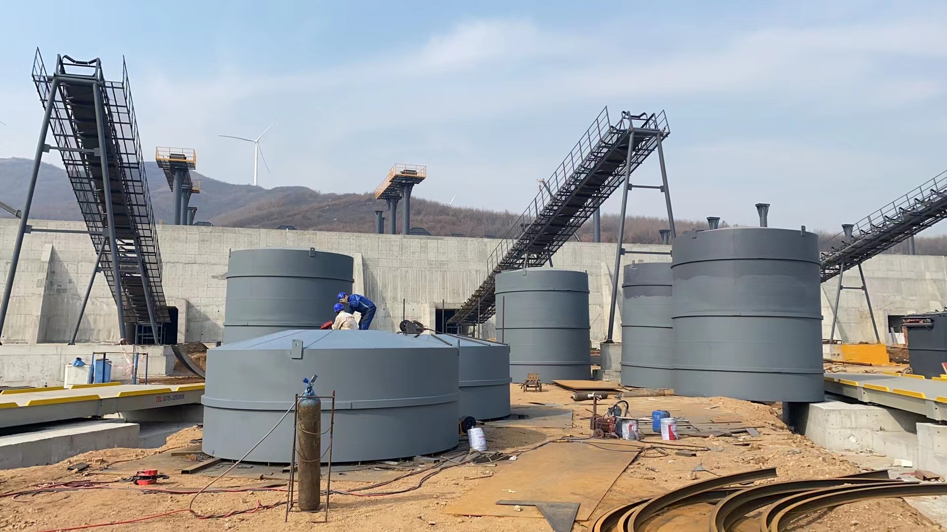白城骨料倉(cāng)與石子倉(cāng)秋季施工管理策略與防護(hù)措施
